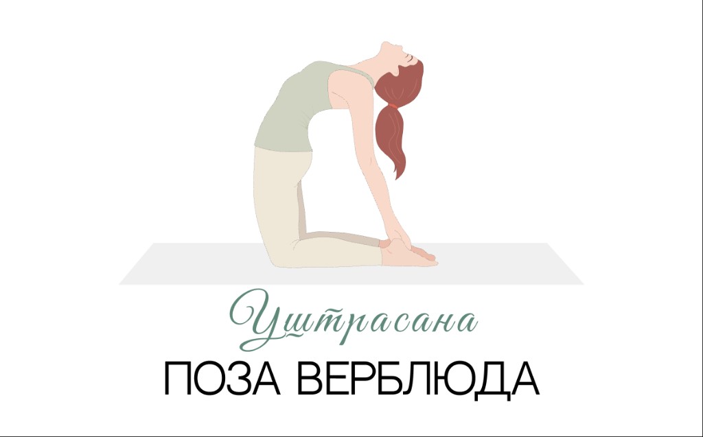 Уштрасана (поза верблюда)