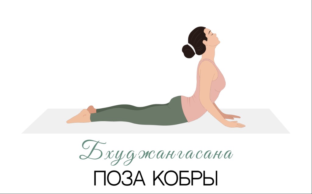 Бхуджанггасана (поза кобры)
